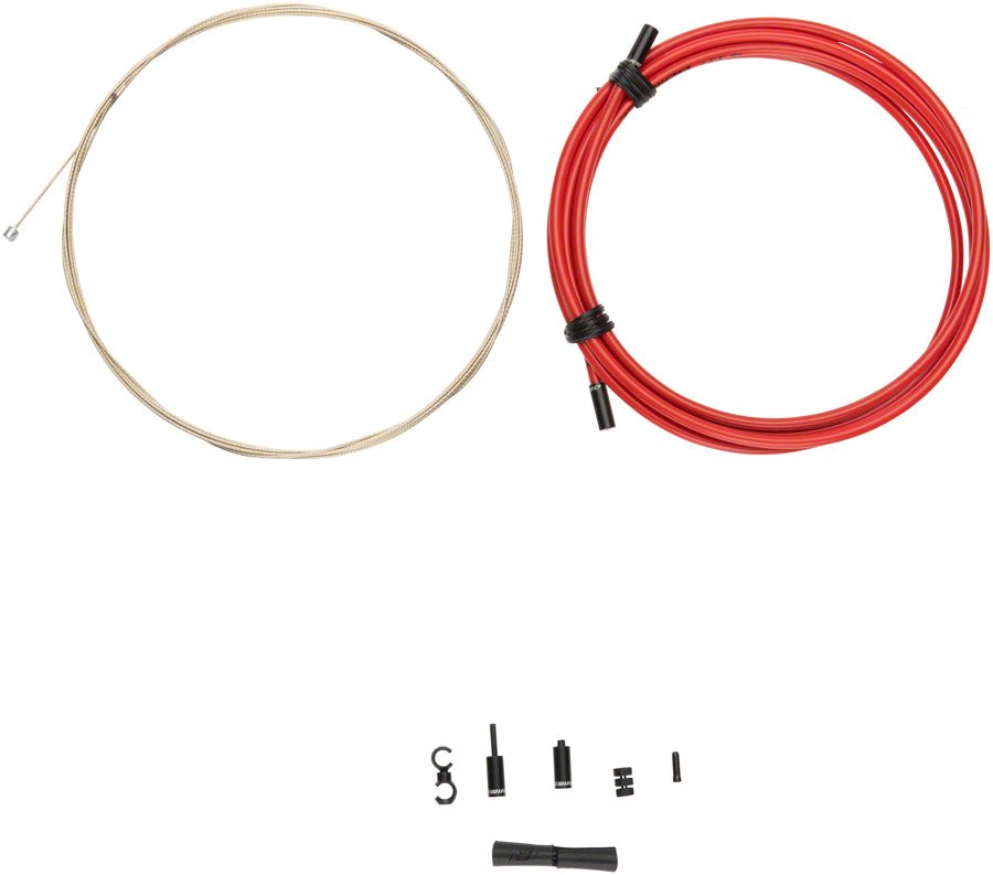 Jagwire 1x Pro Shift Cable Kit - Road/Mountain - SRAM/Shimano - Red - The Lost Co. - Jagwire - CA4468 - 4715910040201 - -