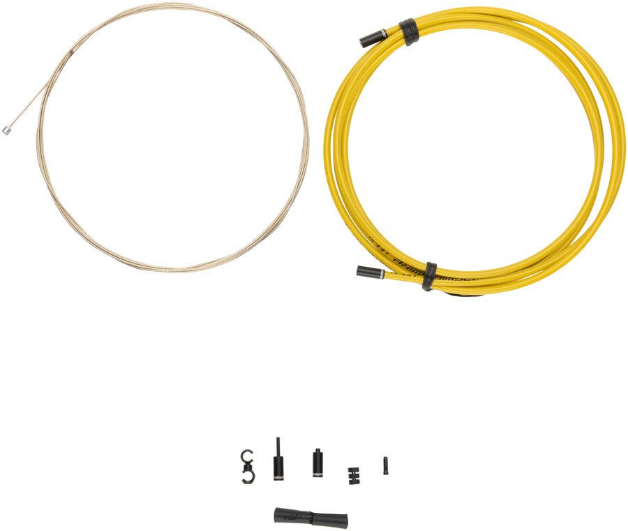 Jagwire 1x Pro Shift Cable Kit - Road/Mountain - SRAM/Shimano - Yellow - The Lost Co. - Jagwire - CA4471 - 4715910040232 - -