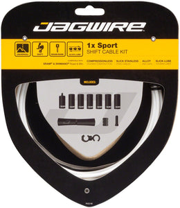 Jagwire 1x Sport Shift Cable Kit - Road/Mountain - SRAM/Shimano - White - The Lost Co. - Jagwire - CA4685 - 4715910041185 - -
