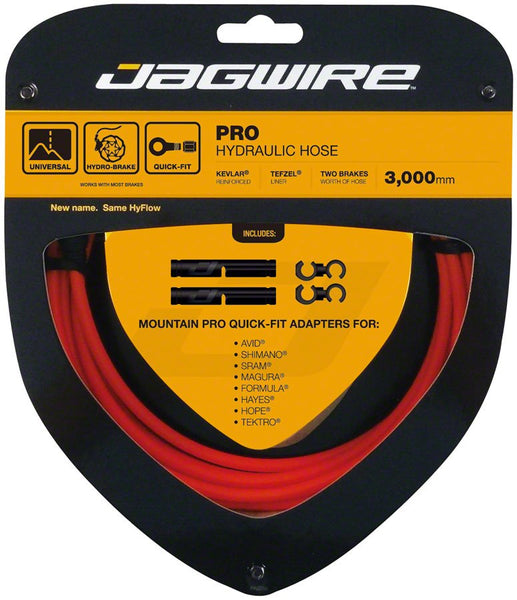 Jagwire Pro Road Brake Cable Kit – Orange, Shimano/SRAM Compatible With Kevlar Housing