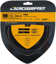 Load image into Gallery viewer, Jagwire Pro Hydraulic Disc Brake Hose Kit - 3000mm - Stealth Black - The Lost Co. - Jagwire - BR0423 - 4715910039052 - -