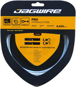 Jagwire Pro Hydraulic Disc Brake Hose Kit - 3000mm - Sterling Silver - The Lost Co. - Jagwire - BR0468 - 4715910027943 - -