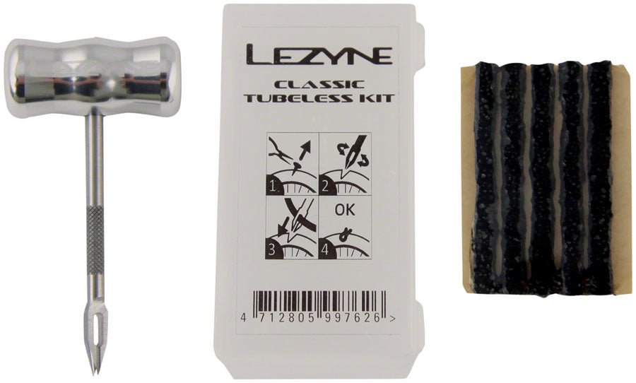 Lezyne Classic Tubeless Tire Plug Kit - The Lost Co. - Lezyne - PK0502 - 4712805997626 - -