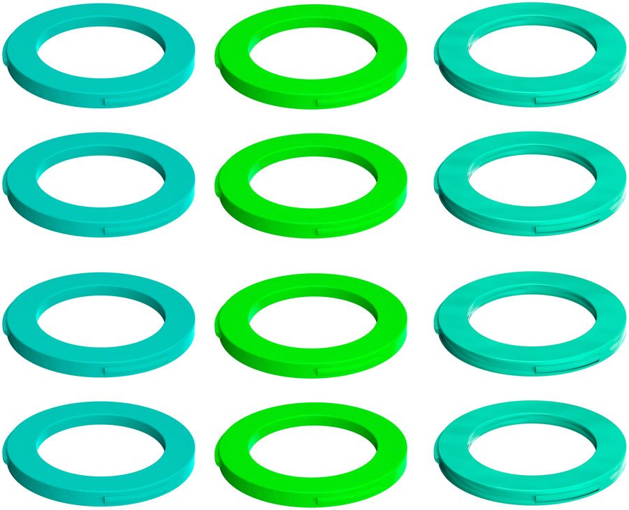 Magura 4-Piston Caliper Colored Cover Kit one Caliper Neon Green Cyan Mint - The Lost Co. - Magura - BR6479 - 4055184022580 - -