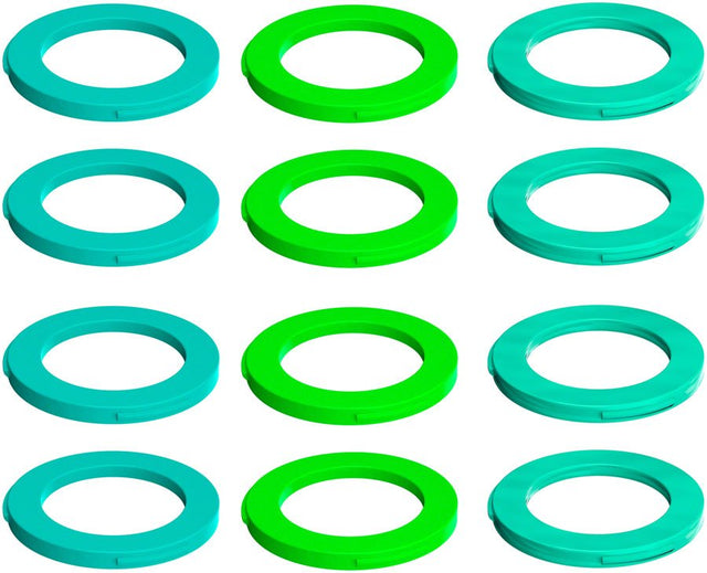 Magura 4-Piston Caliper Colored Cover Kit one Caliper Neon Green Cyan Mint - The Lost Co. - Magura - BR6479 - 4055184022580 - -
