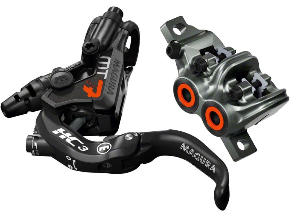 Magura MT7 HC3 Disc Brake and Lever - Front or Rear, Hydraulic, Post M