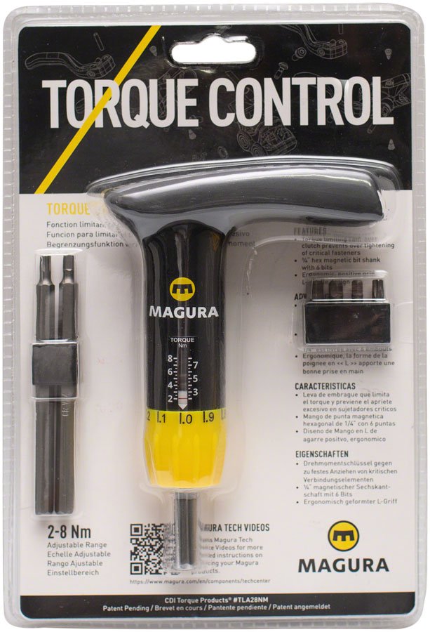Magura T-Handle Torque Control Tool - with Slotted 8mm Bit - The Lost Co. - Magura - B-MU8015 - 4055184030035 - -