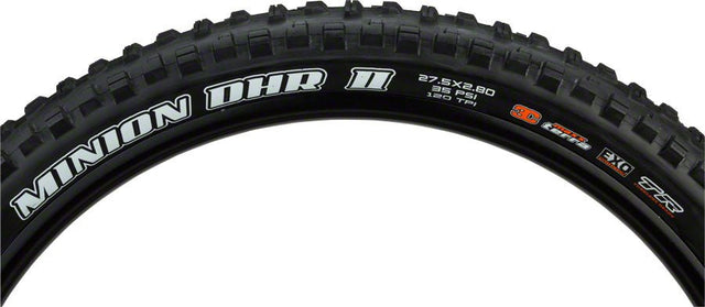 Maxxis Minion DHR II Tire - 27.5 x 2.8 Tubeless Folding BLK 3C Maxx Terra - The Lost Co. - Maxxis - J591266 - 4717784031903 - -