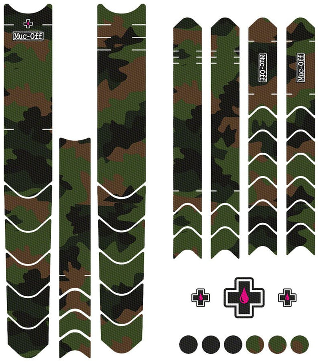 Muc-Off DH/Enduro/Trail Frame Protection Kit - 45-Piece Kit - Camo - The Lost Co. - Muc-Off - H520066-02 - 5037835208283 - -