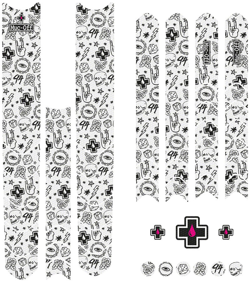 Muc-Off DH/Enduro/Trail Frame Protection Kit - 45-Piece Kit - Punk - The Lost Co. - Muc-Off - CH1545 - 5037835205985 - -
