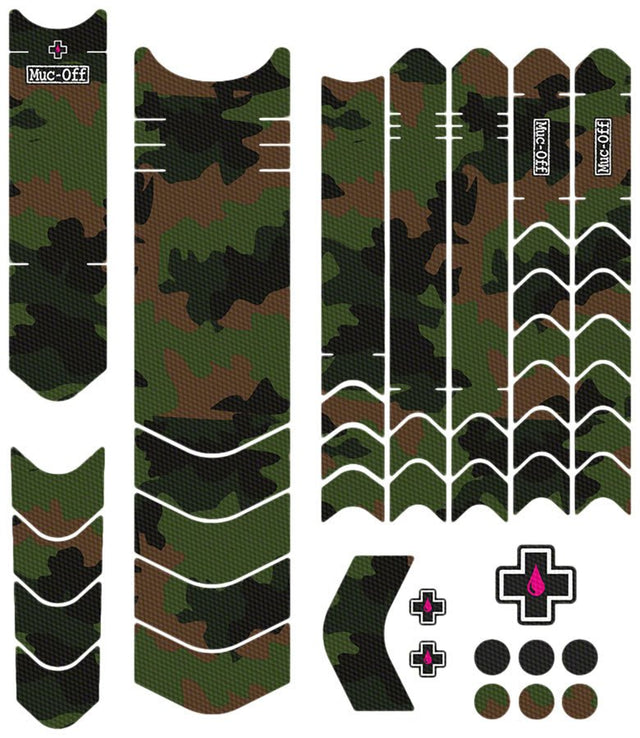 Muc-Off E-MTB Frame Protection Kit - 45-Piece Kit - Camo - The Lost Co. - Muc-Off - H520067-02 - 5037835208290 - -