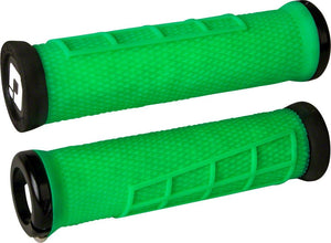 ODI Elite Flow Grips - Retro Green Lock-On - The Lost Co. - ODI - HT9431 - 711484190421 - -