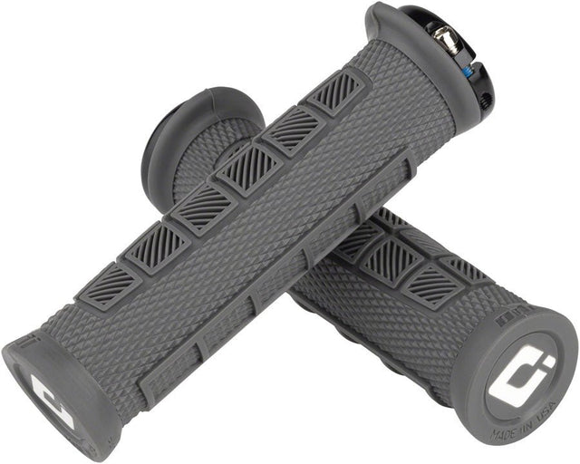 ODI Elite Pro Grips - Graphite Black Lock-On - The Lost Co. - ODI - HT9216 - 711484180675 - -