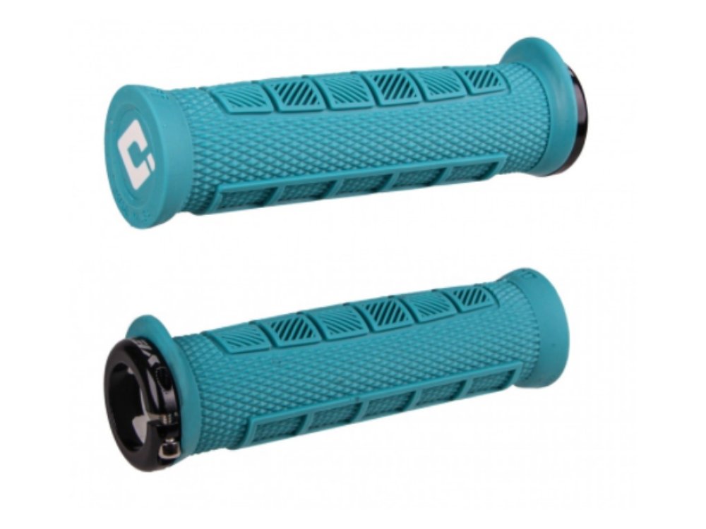 ODI Elite Pro Lock-On Grips - The Lost Co. - ODI - D33EPYE-B - 711484192487 - Yeti Turquoise -