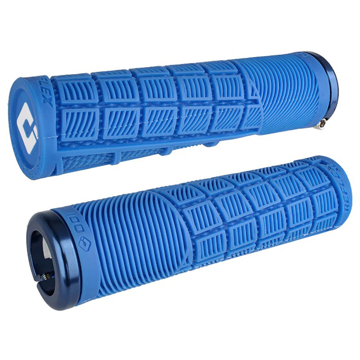ODI Lock-On MTB Reflex XL Grip - Blue/Blue - The Lost Co. - ODI - B-OD4115 - 711484195044 - -
