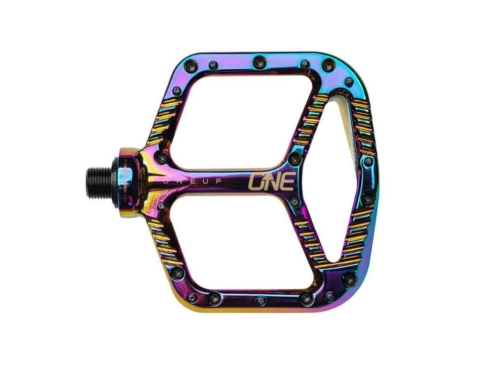 OneUp Components Aluminum Flat Pedals - Thumbnail 4