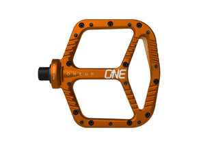 OneUp Components Aluminum Pedals - The Lost Co. - OneUp Components - 1C0380ORA - 029962821942 - Orange -