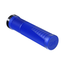 Load image into Gallery viewer, OneUp Components Thin Lock-On Grips - Blue - The Lost Co. - OneUp Components - 1C0842BLU - 056462821943 - -