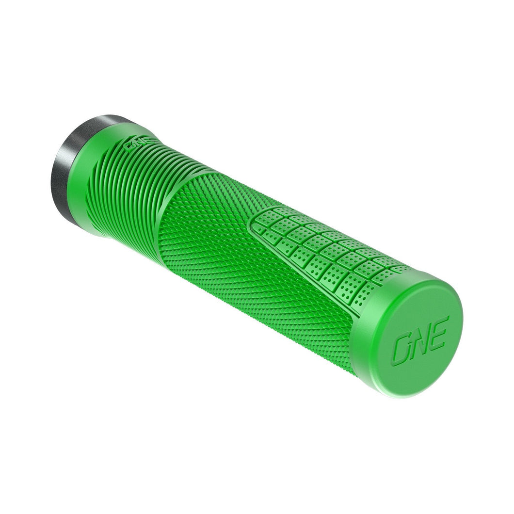 OneUp Components Thin Lock-On Grips - Green - The Lost Co. - OneUp Components - 1C0842GRN - 056562821942 - -