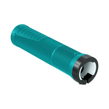 Load image into Gallery viewer, OneUp Components Thin Lock-On Grips - Turquoise - The Lost Co. - OneUp Components - 1C0842TUR - 056962821948 - -