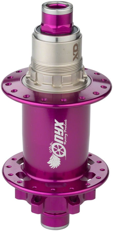 Onyx MTB Rear Hub - 12 x 148mm 6-Bolt XD Purple 32H - The Lost Co. - ONYX Racing Products - HU7413 - -