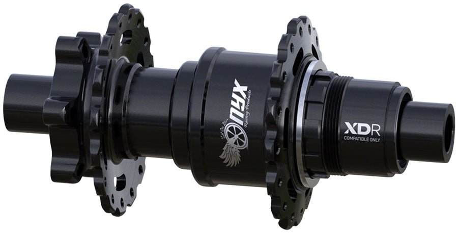 Onyx Vesper Rear Hub - 12 x 148mm 6-Bolt XDR/XD Black 32H - The Lost Co. - ONYX Racing Products - HU0161 - -