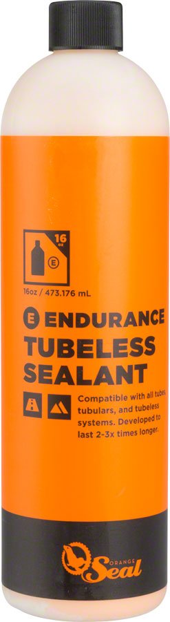 Orange Seal Endurance Tubeless Tire Sealant Refill - 16oz - The Lost Co. - Orange Seal - J63936 - 810026601101 - -