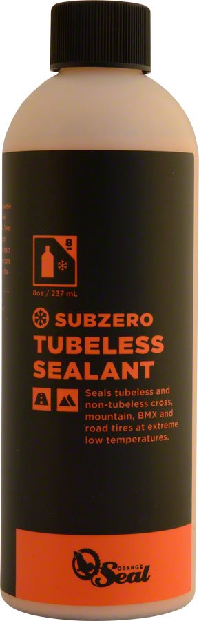 Orange Seal Subzero Tubeless Tire Sealant - 8oz - The Lost Co. - Orange Seal - J63934 - 810026608209 - -