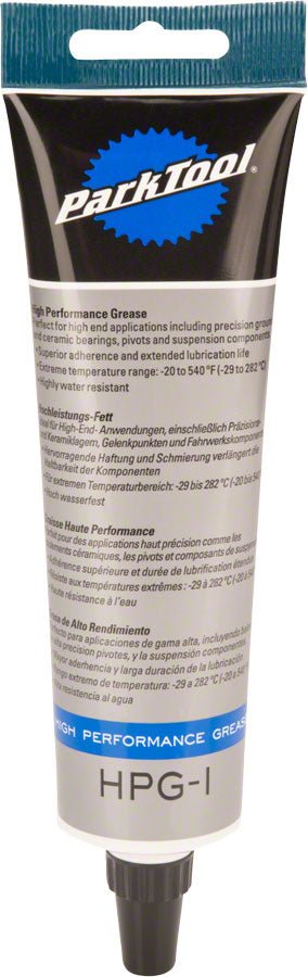 Park Tool HPG-1 High Performance Grease - 4oz Tube - The Lost Co. - Park Tool - J610181 - 763477004192 - -