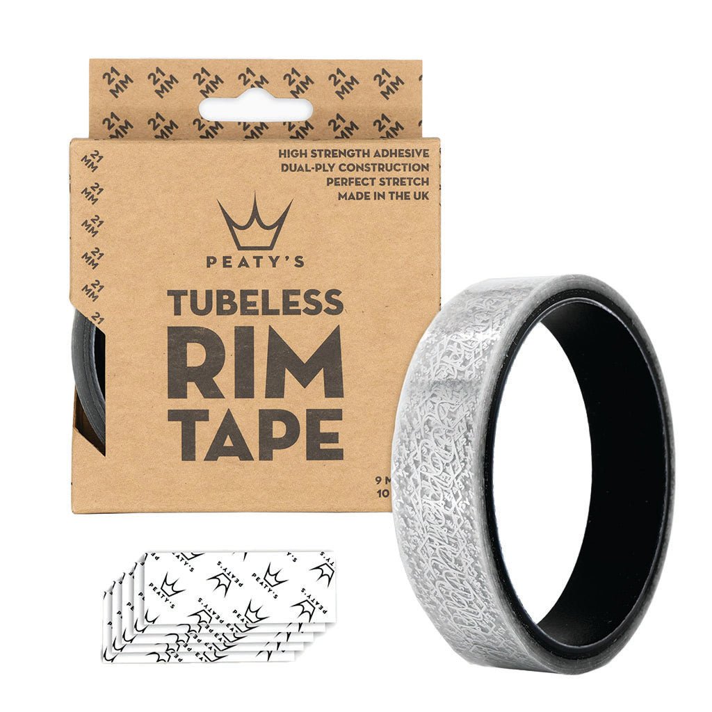 Peatys Tubeless Rim Tape - 21mm Wide - 9 Meter Roll - The Lost Co. - Peaty's - B-YE1321 - 5060541580206 - -