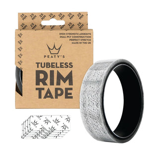 Peatys Tubeless Rim Tape - 25mm Wide - 9 Meter Roll - The Lost Co. - Peaty's - B-YE1325 - 5060541580213 - -