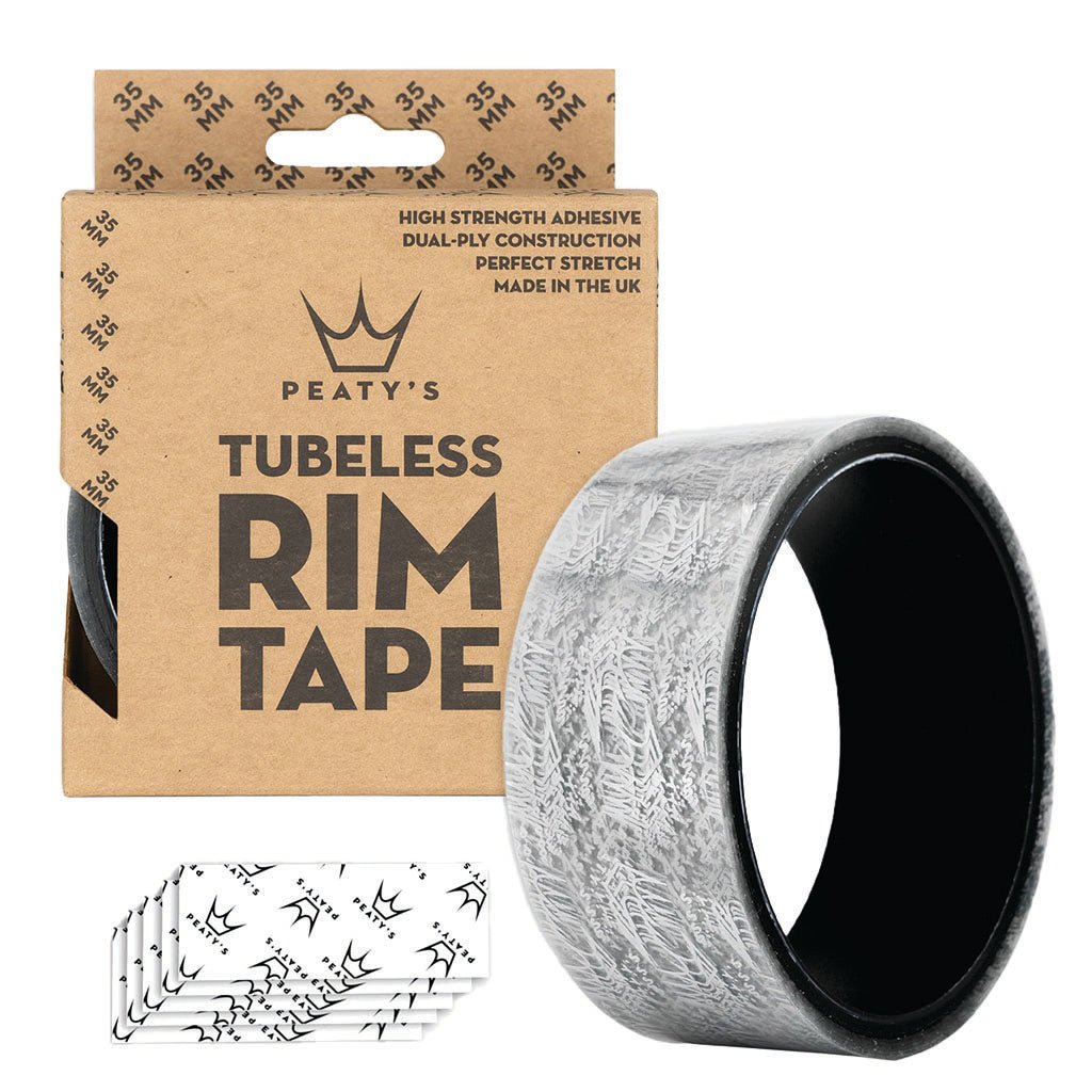 Peatys Tubeless Rim Tape - 35mm Wide - 9 Meter Roll - The Lost Co. - Peaty's - B-YE1335 - 5060541580220 - -