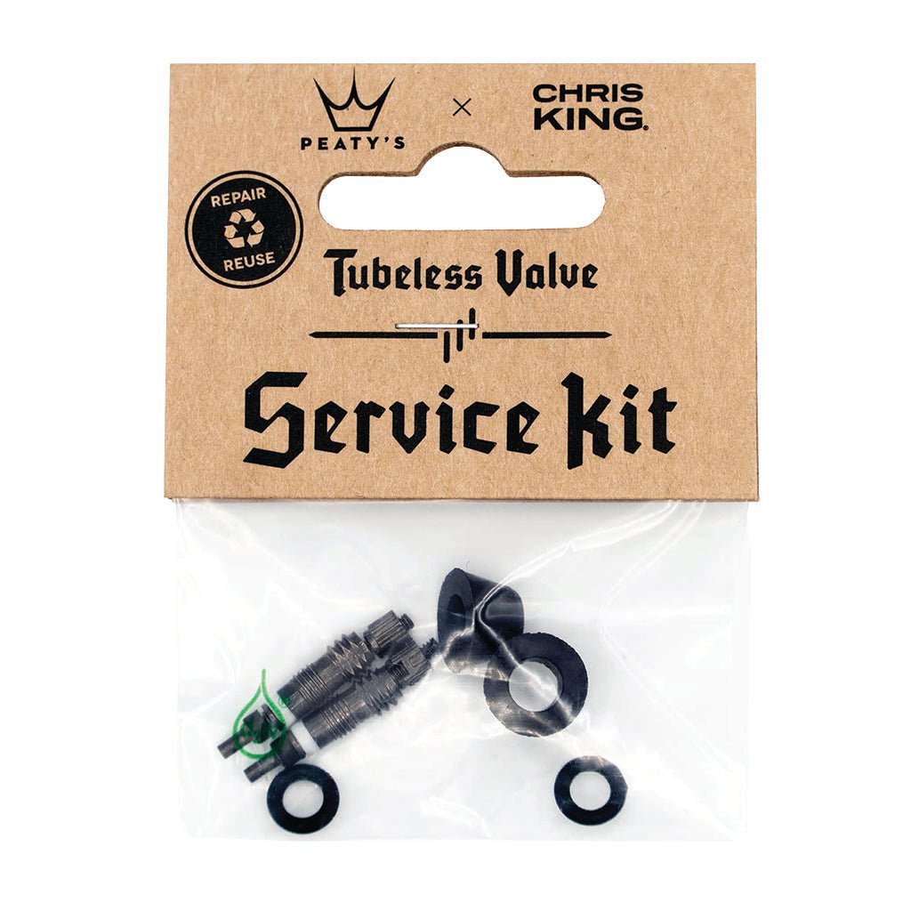 Peatys Tubeless Valve Service Kit Black - The Lost Co. - Peaty's - B-YE2450 - 5060541582552 - -