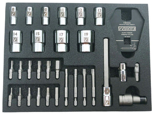 Pedros Pro Bit and Socket Set - 31 Piece - The Lost Co. - Pedros - J610841 - 790983297305 - -