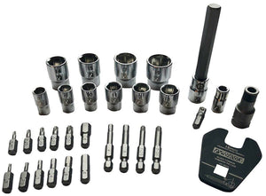 Pedros Pro Bit and Socket Set - 31 Piece - The Lost Co. - Pedros - J610841 - 790983297305 - -