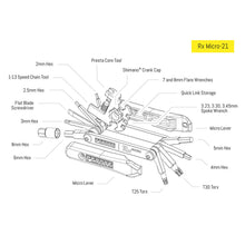 Load image into Gallery viewer, Pedros Rx Micro-21 Multi-Tool - 21-Function - The Lost Co. - Pedros - J611041 - 790983298241 - -
