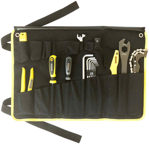 Pedros Starter Tool Kit 1.1. - Includes 19 Tools And Tool Wrap - The Lost Co. - Pedros - TL0538 - 790983297404 - -