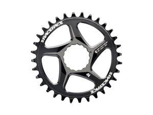 RaceFace Narrow Wide Direct Mount CINCH Aluminum Chainring - for Shimano 12-Speed, requires Hyperglide+ compatible chain, Black - The Lost Co. - RaceFace - RNWDM32TSHI12BLK - 821973358079 - 32t -