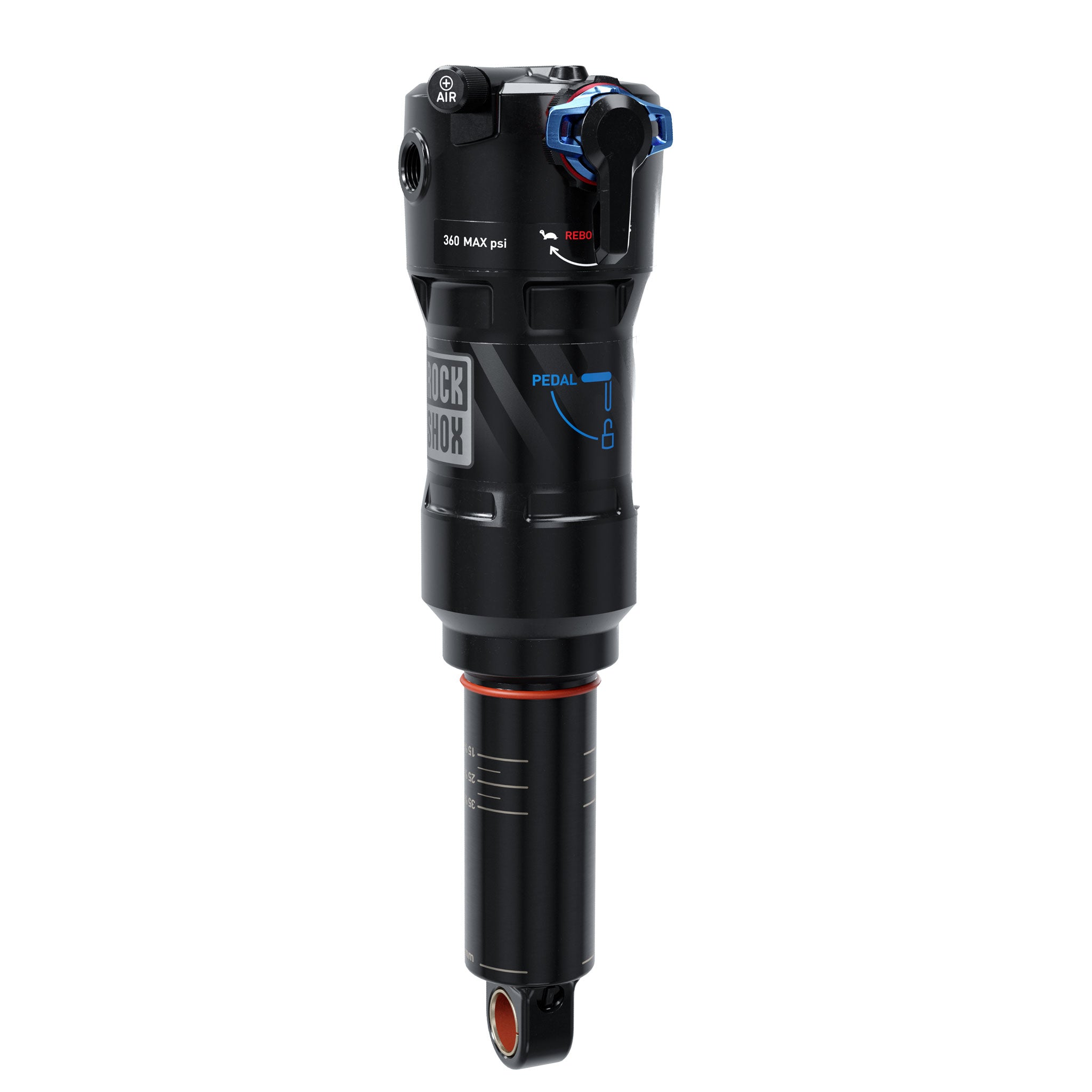 RockShox Deluxe Ultimate RCT Shock - 205x57.5mm Trunnion – The