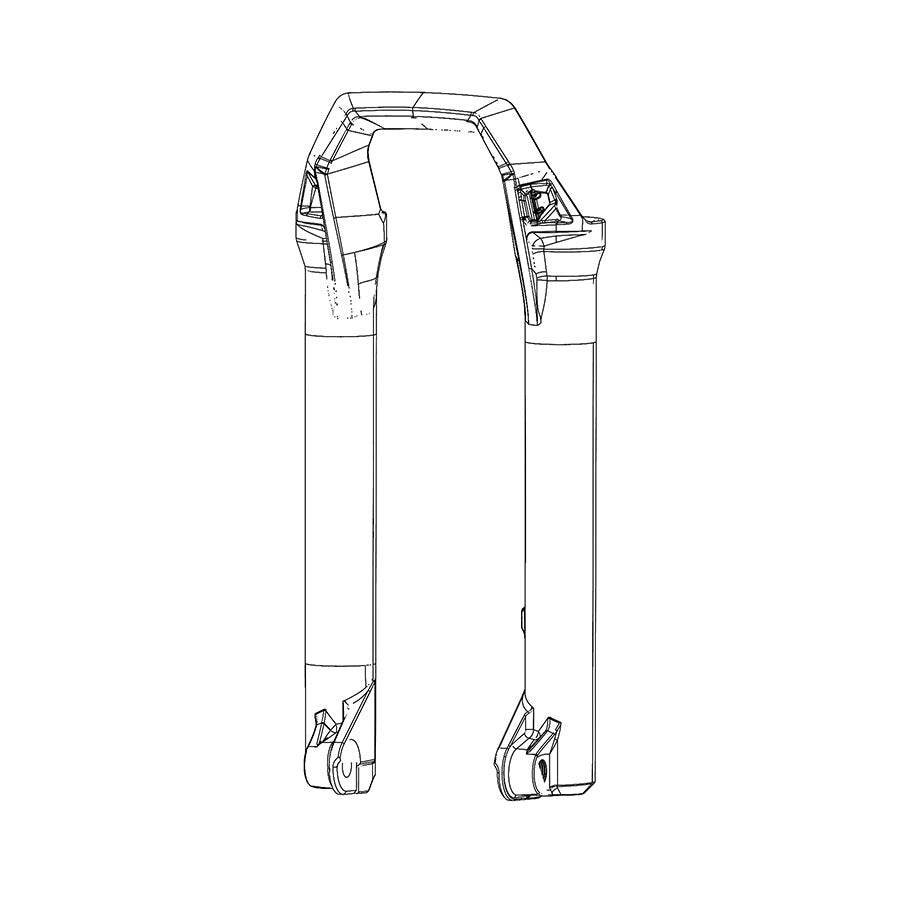 RockShox ZEB A1 Lower Leg Assembly - 27.5