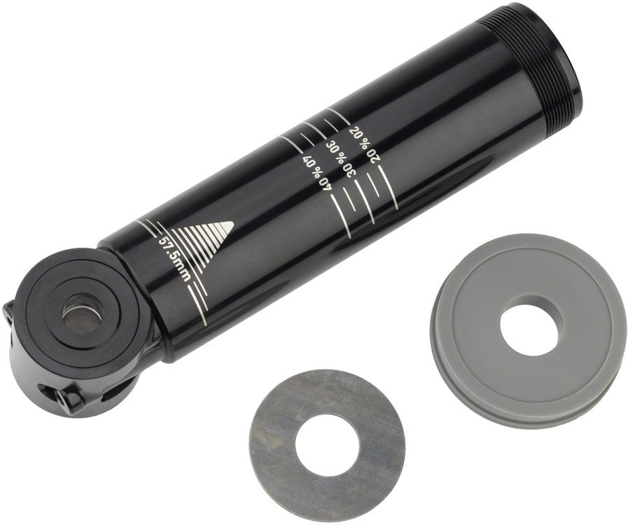 RockShox Rear Shock Damper Body - Bearing Eyelet 57.5mm w/ Hydraulic Bottom Out 7.5mm Travel Spacer Super Deluxe C1+ 2023+ - The Lost Co. - RockShox - RS9575 - 710845879067 - -