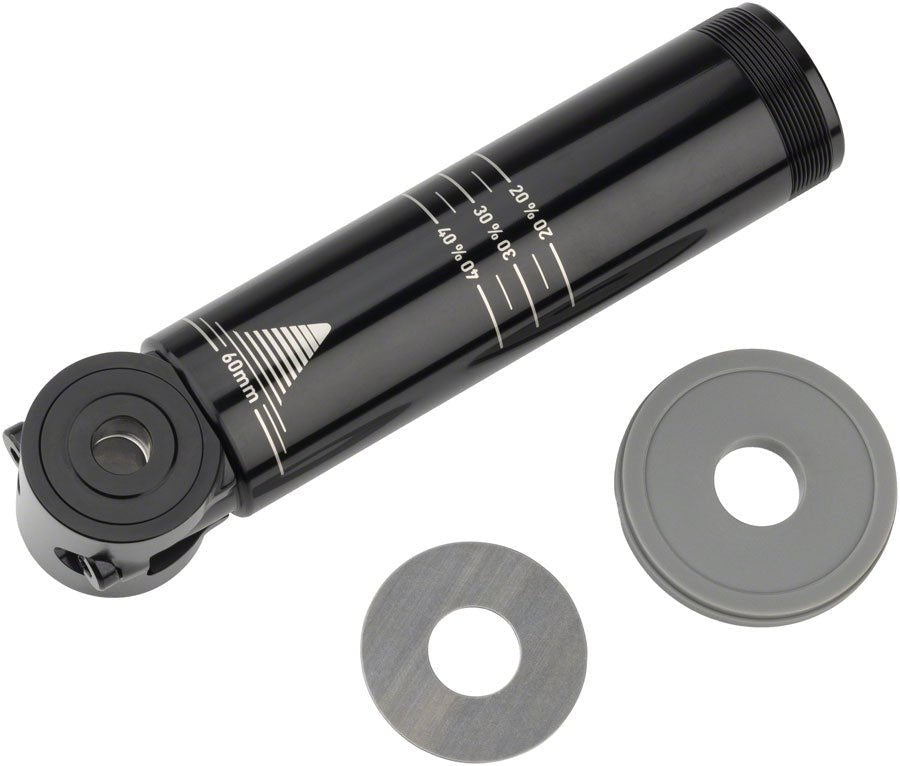 RockShox Rear Shock Damper Body - Bearing Eyelet 60mm w/ Hydraulic Bottom Out 5mm Travel Spacer Super Deluxe C1+ 2023+ - The Lost Co. - RockShox - RS9576 - 710845879074 - -