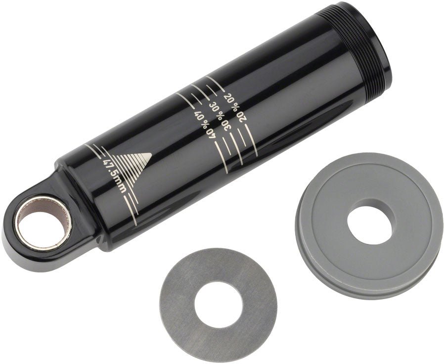 RockShox Rear Shock Damper Body - Standard Eyelet 47.5mm w/ Hydraulic Bottom Out 7.5mm Travel Spacer Super Deluxe C1+ 2023+ - The Lost Co. - RockShox - RS9561 - 710845878824 - -