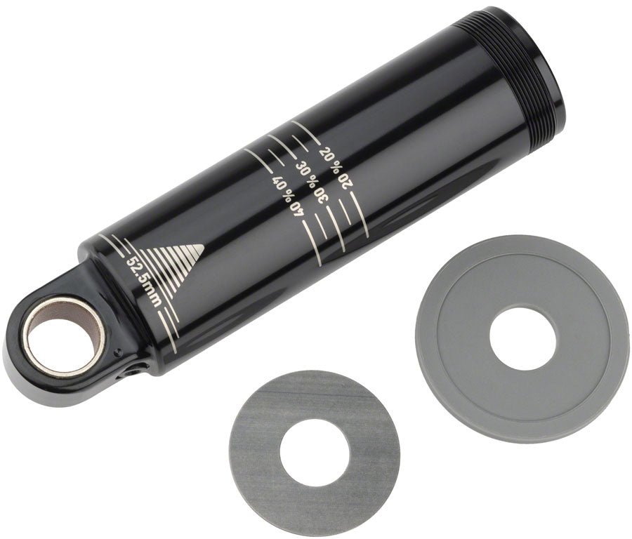 RockShox Rear Shock Damper Body - Standard Eyelet 52.5mm w/ Hydraulic Bottom Out 2.5mm Travel Spacer Super Deluxe C1+ 2023+ - The Lost Co. - RockShox - RS9563 - 710845878848 - -