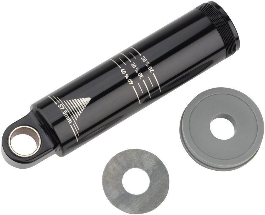 RockShox Rear Shock Damper Body - Standard Eyelet 57.5mm w/ Hydraulic Bottom Out 7.5mm Travel Spacer Super Deluxe C1+ 2023+ - The Lost Co. - RockShox - RS9565 - 710845878862 - -