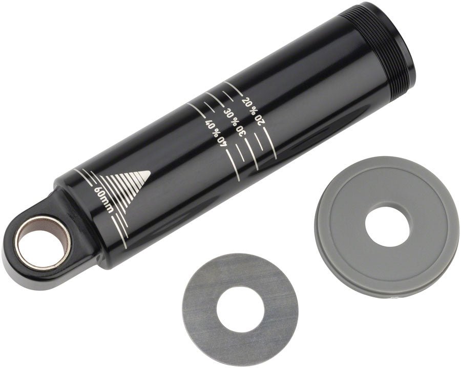 RockShox Rear Shock Damper Body - Standard Eyelet 60mm w/ Hydraulic Bottom Out 5mm Travel Spacer Super Deluxe C1+ 2023+ - The Lost Co. - RockShox - RS9566 - 710845878879 - -