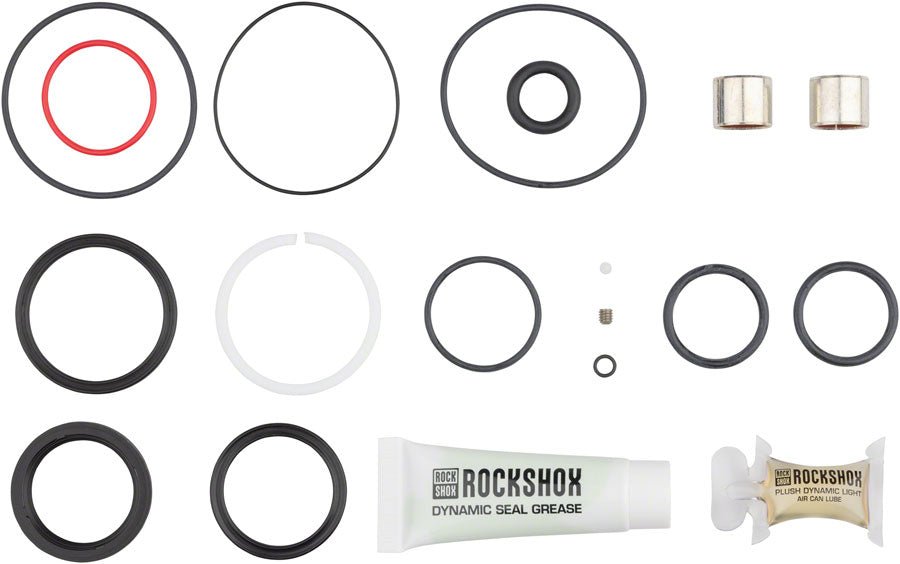 RockShox Rear Shock Service Seal Kit - 200 Hour/1 Year - Fits Deluxe & Super Deluxe C1+ / Super Deluxe Flight Attendant C1+ (2023+) - The Lost Co. - RockShox - H943044-01 - 710845879197 - -