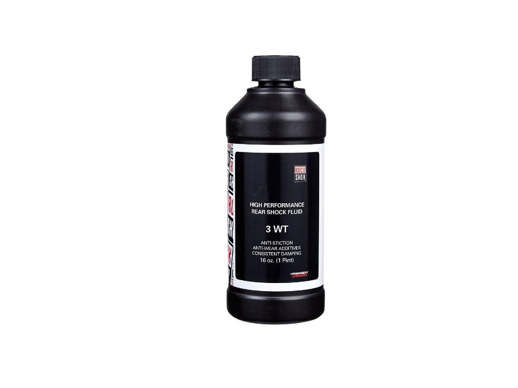RockShox Suspension Oil 16oz Bottle - The Lost Co. - RockShox - 11.4315.004.020 - 710845604508 - 3wt -