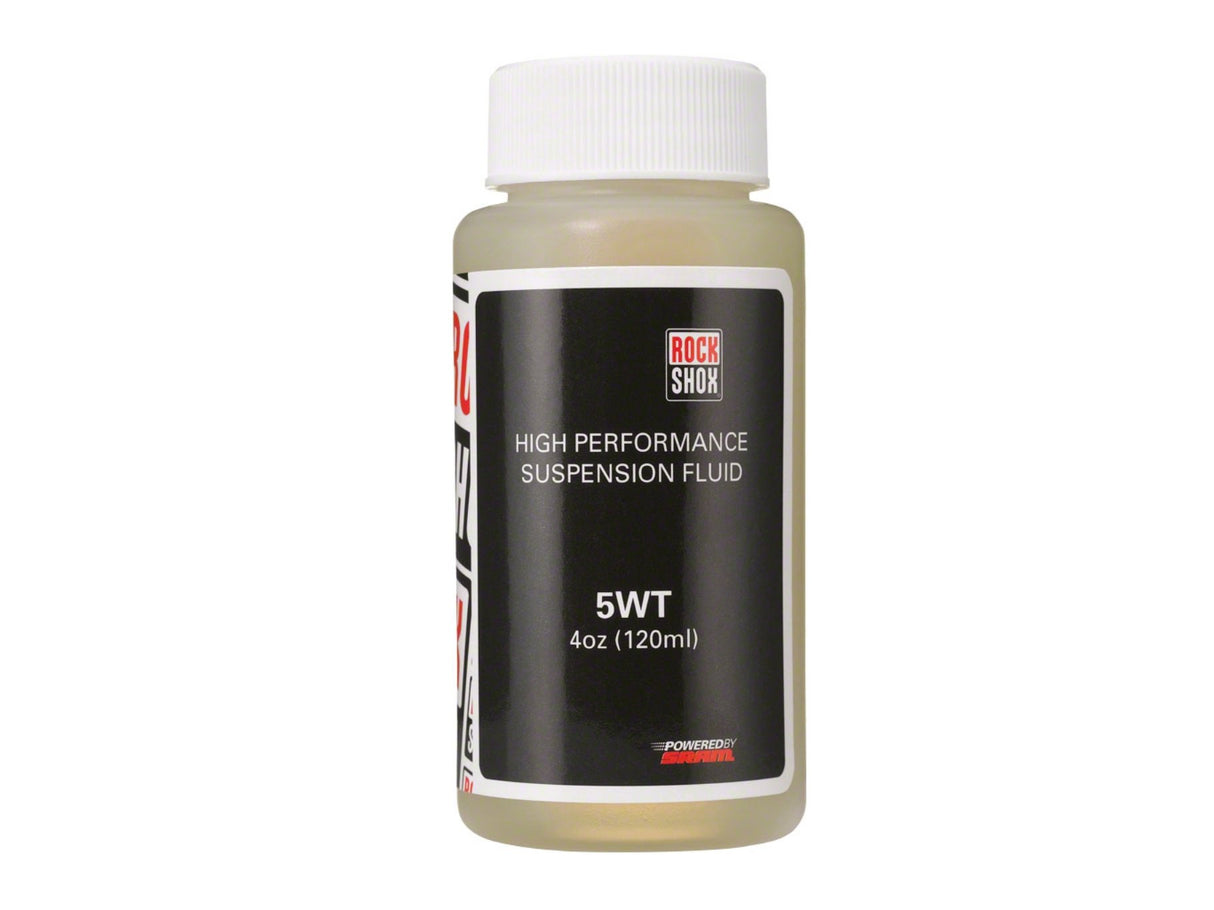 RockShox Suspension Oil - 5wt - The Lost Co. - RockShox - 11.4315.021.020 - 710845655173 - 120ml -