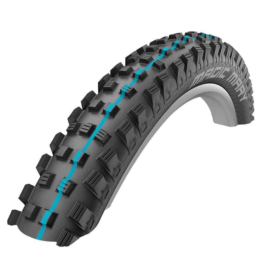 Schwalbe Magic Mary Addix Tire 29x2.60 Folding Tubeless Ready Addix Soft SnakeSkin Apex 67TPI Black - The Lost Co. - Schwalbe - J592378 - 4026495845250 - -